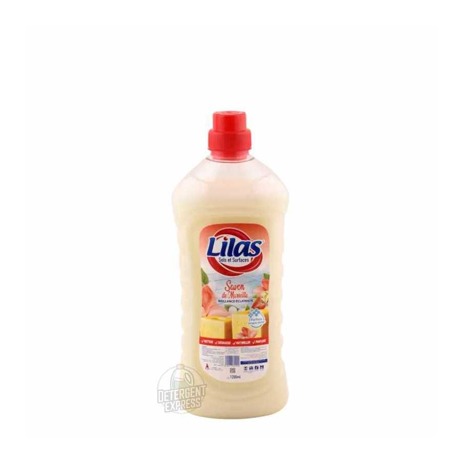 NETTOYANT SOL SURFACES LILAS SAVON DE MARSEILLE 1.2L